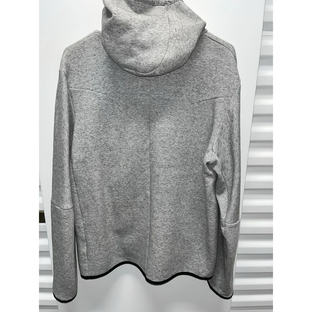 Nike Tech‎ Fleece NSW Hoodie Mens Medium Heather/black Performance Knit